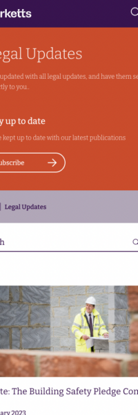 Website frontend UI screenshot